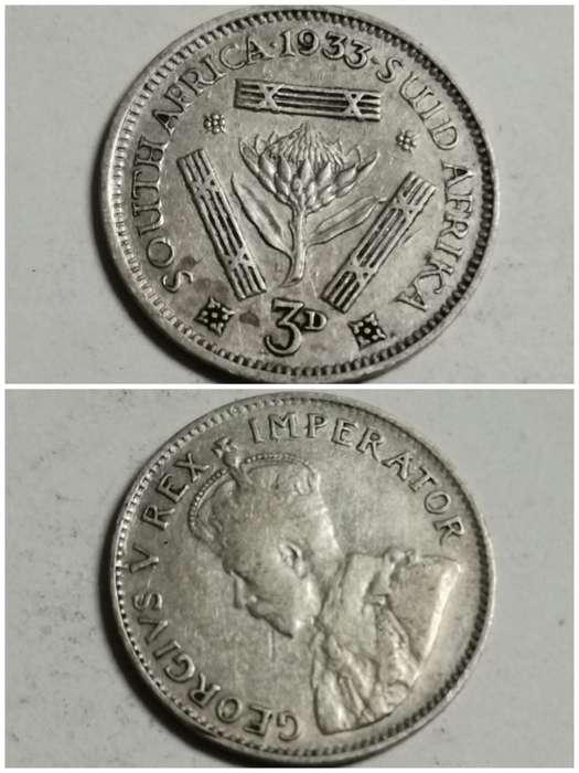 **R1 Auction**  Union 1933 Threepence