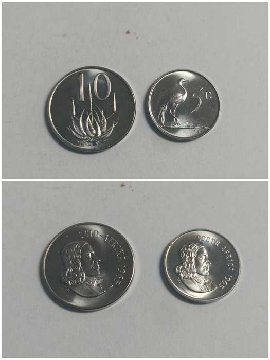 DISCOUNT!!! RSA 1965 Ten and Five Cent PROOF