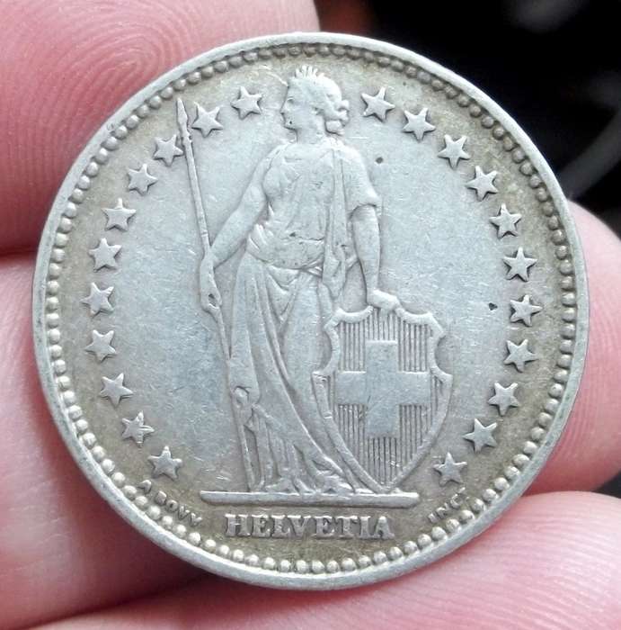 Switzerland 2 Francs 1921