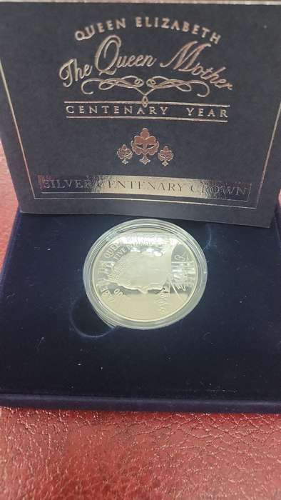 UK Silver Centenary Crown 2000