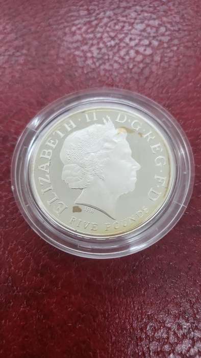 UK 2008 Prince of Wales Five Pounds Proof