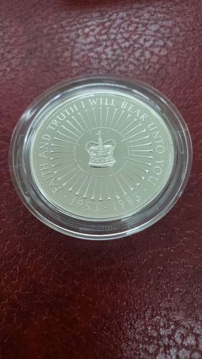 1993 UK Coronation 40th Anniversary Silver Proof Crown