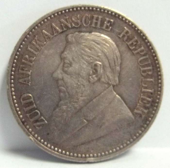 ZAR 1897 Two and a Half Shillings - EF condition