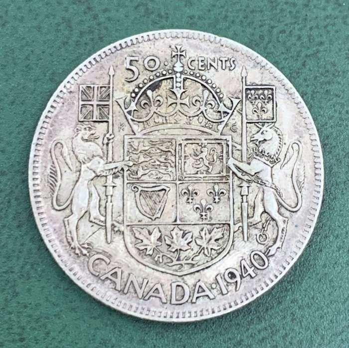 Canada 50 Cents 1940