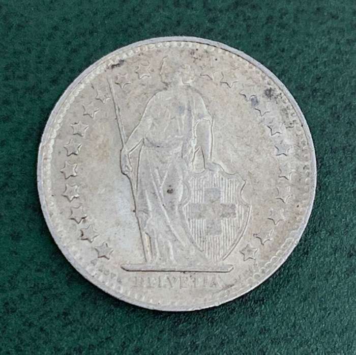 Switzerland 1/2 Franc 1950 - Great condition