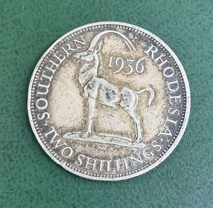 Southern Rhodesia 2 Shillings 1936 - Nice condition