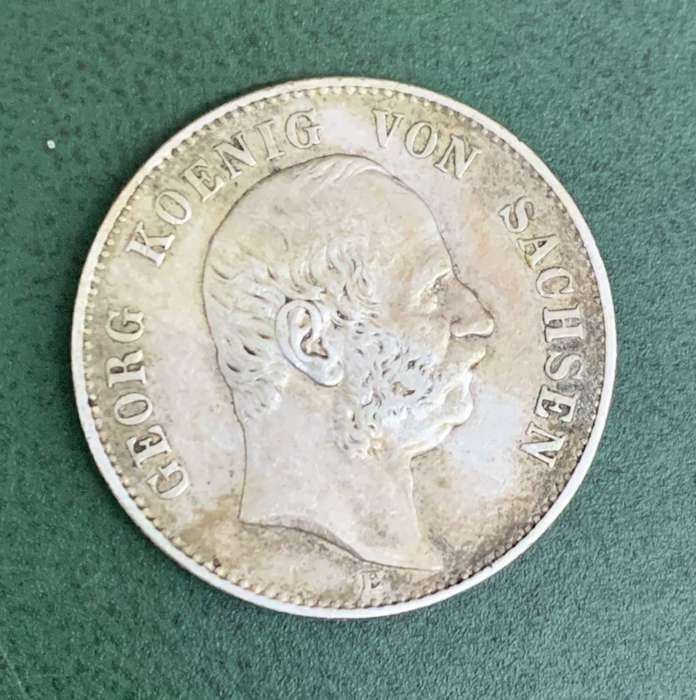 Germany - Saxony 2 Mark 1904E - *Scarce*