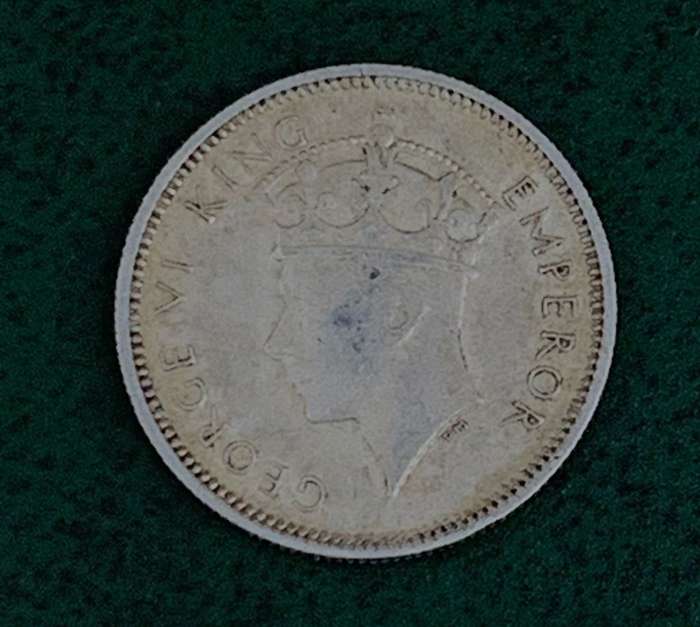 Southern Rhodesia Sixpence 1937