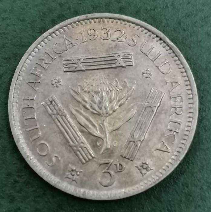 Union Threepence 1932 - Great condition