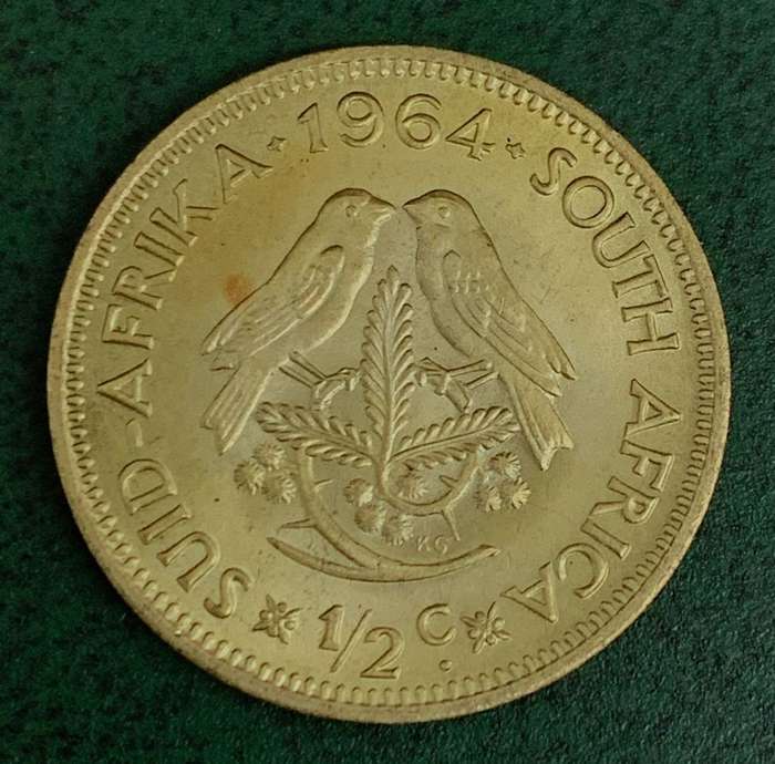 RSA 1/2 Cent 1964 - Beautiful condition