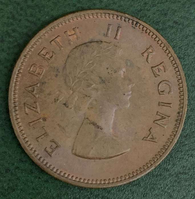 Union 1/2 Penny 1960
