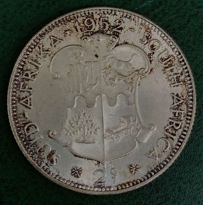 Union 2 Shillings 1952 - Proof