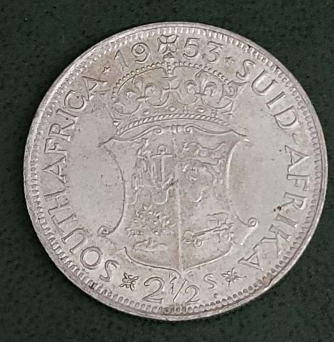Union 2,5 Shillings 1953 - Nice condition
