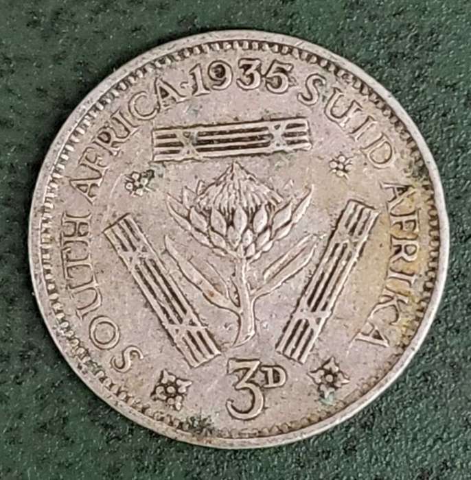 Union Threepence 1935