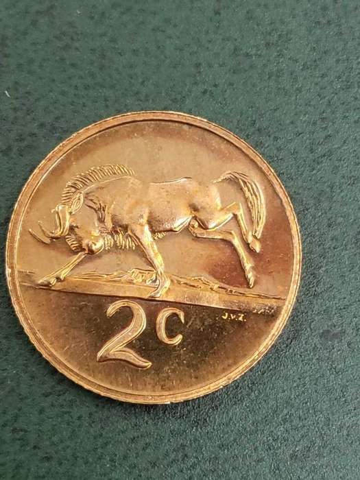 RSA 1976 Proof 2 Cent