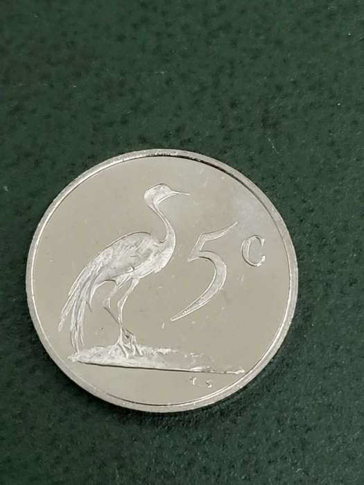 RSA 1983 Proof 5 Cent