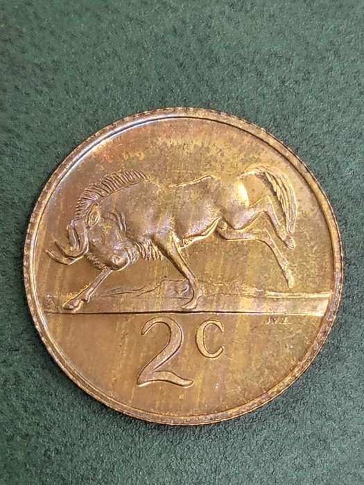 RSA 1977 Proof 2 Cent