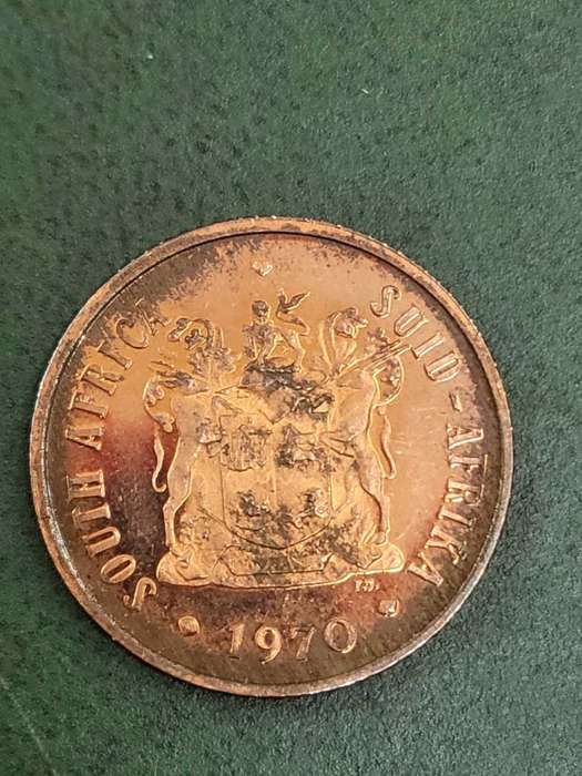 RSA 1970 Proof 2 Cent