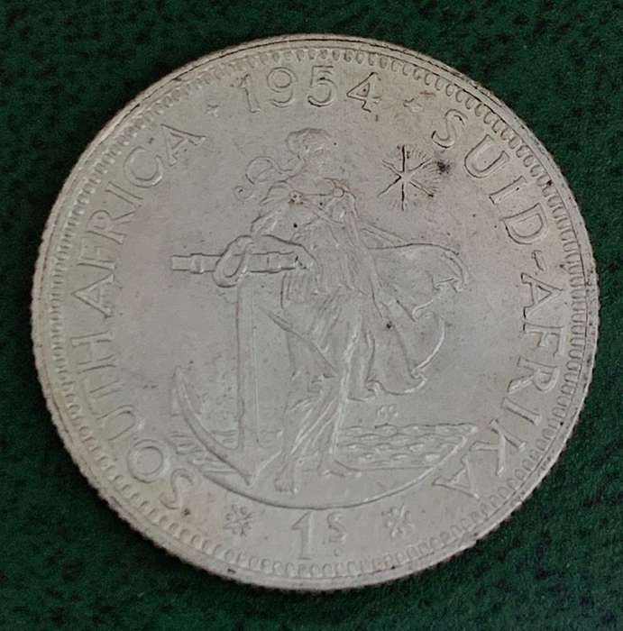 Union 1 Shilling 1954 - UNC condition