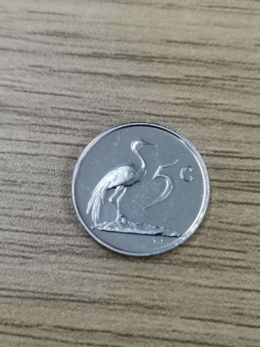 RSA Proof 5 Cent 1976