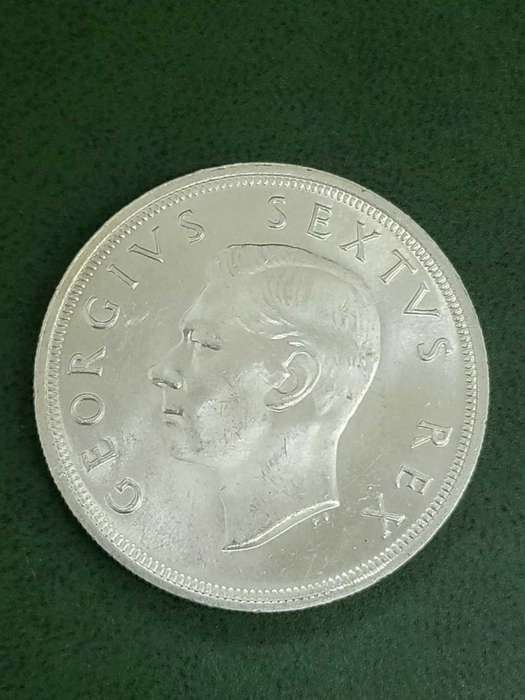 Union 5 Shillings 1948 - UNC condition