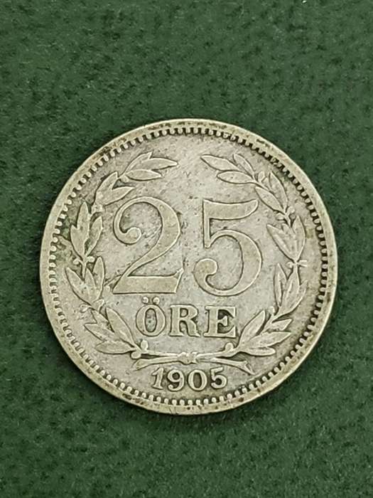 Sweden 25 Ore 1905 - Nice condition