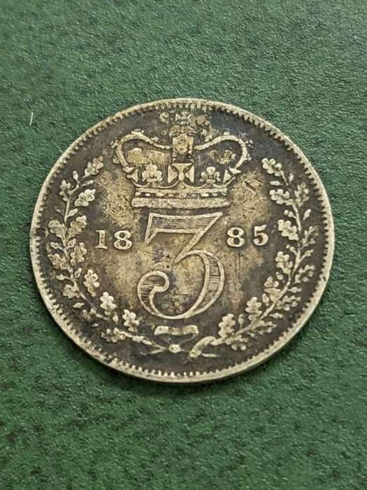 Britain Threepence 1885