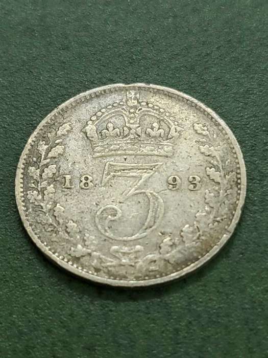 Britain Threepence 1893