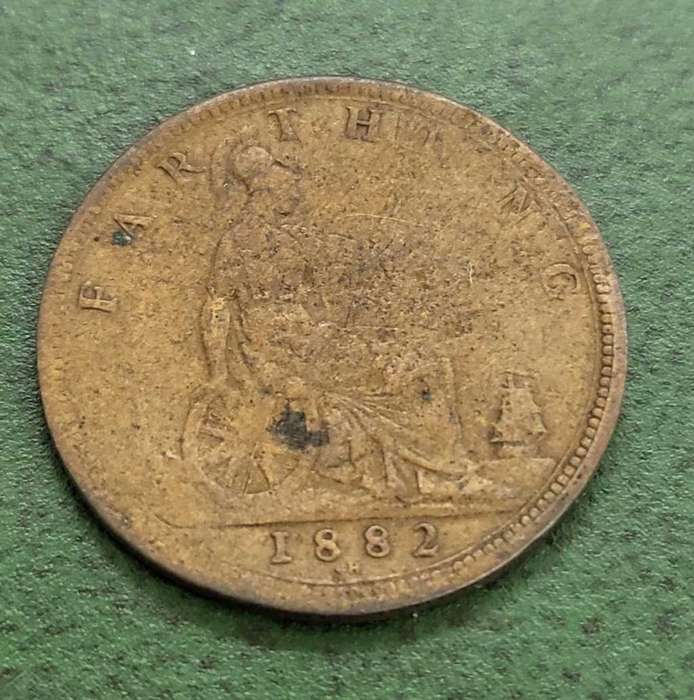 Britain Farthing 1882