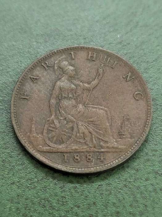 Britain Farthing 1884 - Nice condition