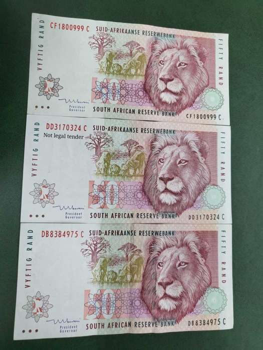 SA 50 Rand early 2000's-VF to EF condition