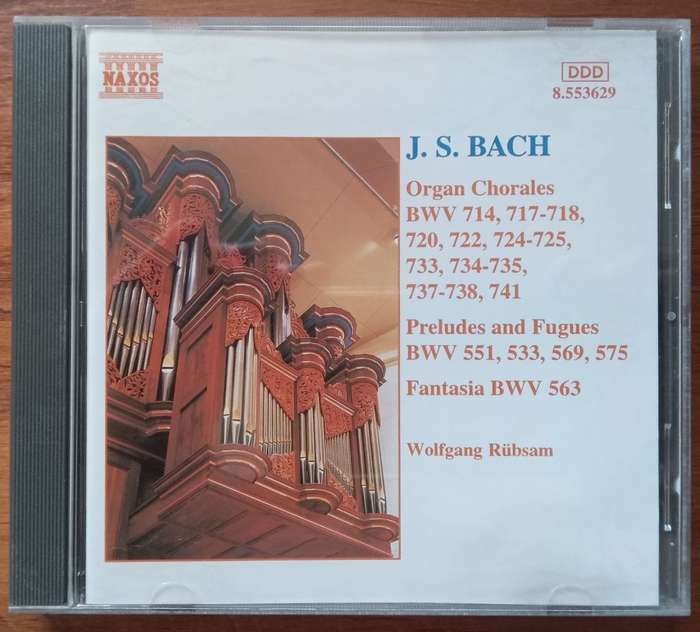 Bach: Organ Chorales, Preludes & Fugues, Fantasia