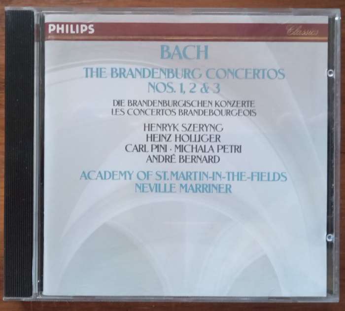 Bach: Brandenburg Concertos 1-3 (Marriner)