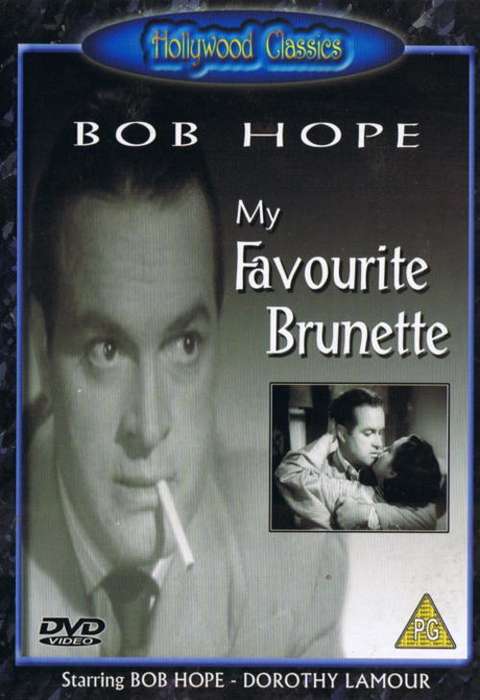 MY FAVOURITE BRUNETTE - BOB HOPE - DVD