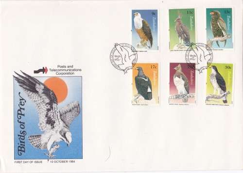 Birds of Prey Zimbabwe FDC