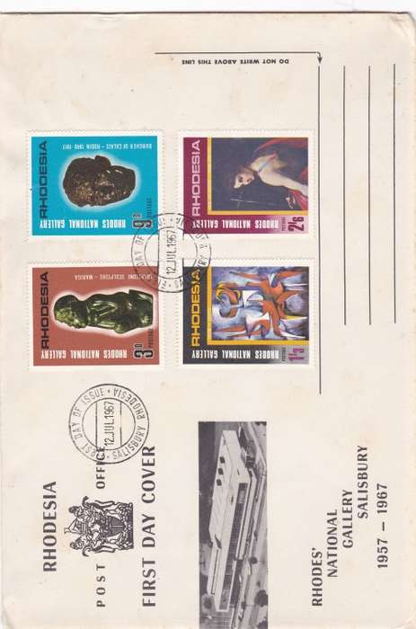 Salisbury Rhodesia FDC