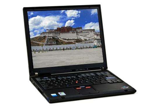 IBM THINKPAD T41 + FREE TARGUS BACKPACK!!