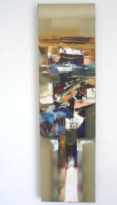 STUNNING ABSTRACT PANEL BY RICK BECKER