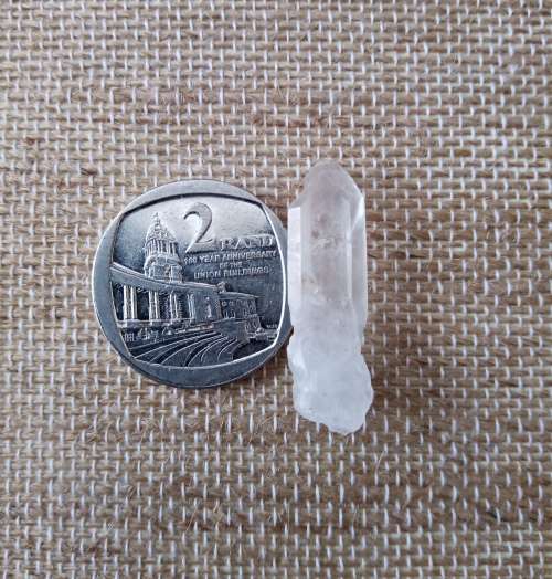 Clear Quartz point from Madagascar - small