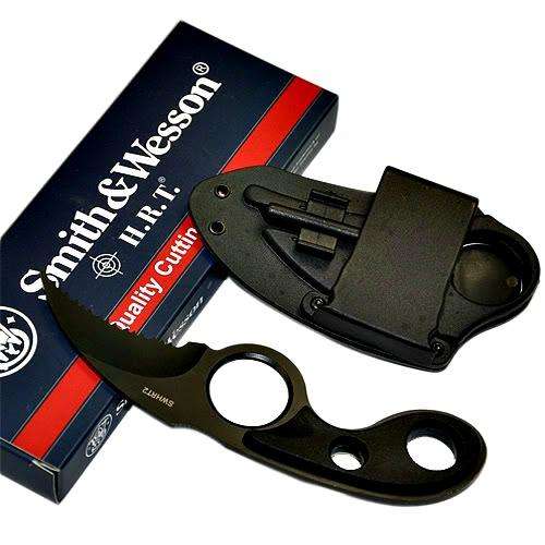 Smith & Wesson H.R.T Bear Claw Hunting Knife with Sheath