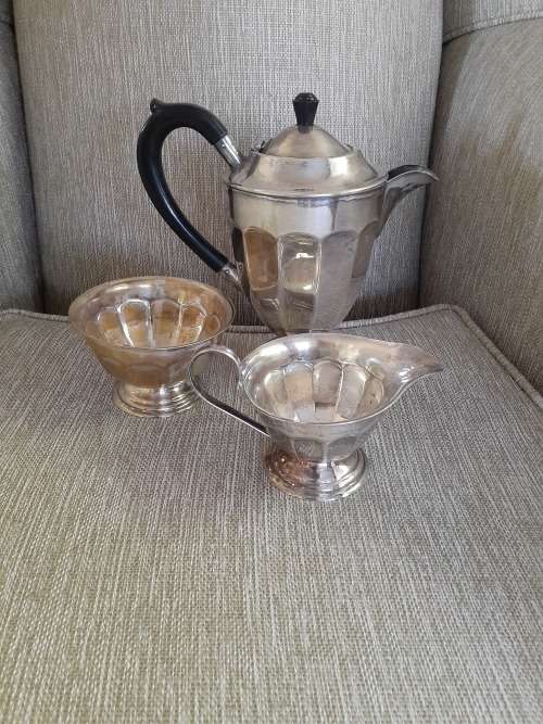 Beautiful Ristic EPNS Coffee/Tea set