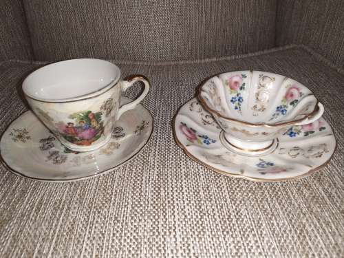 x2 Cute Vintage tea dio's