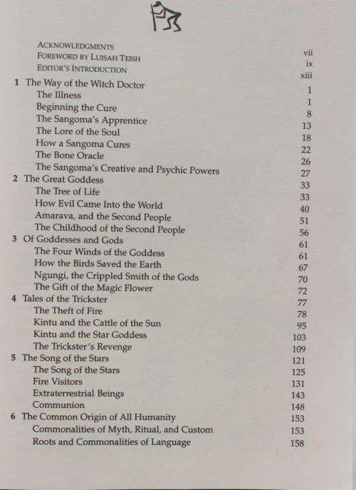 Vusamazulu Credo Mutwa: SONGS OF THE STARS: The Lore of a Zulu Shaman (Witch Doctor) (Good)