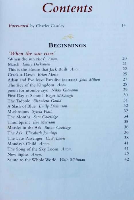 THE MACMILLAN TREASURY OF POETRY FOR CHILDREN (1997/1st Ed.) (good condition)