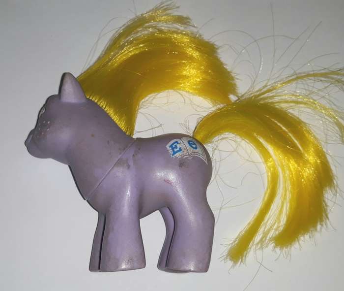 Vintage Hasbro My Little Pony G1 Playschool Baby Alphabet - Scarce