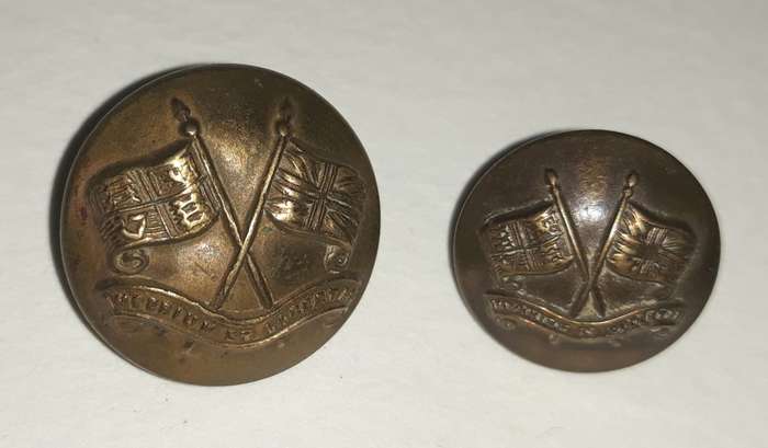 Early Post Boer War Imperial Light Horse Buttons