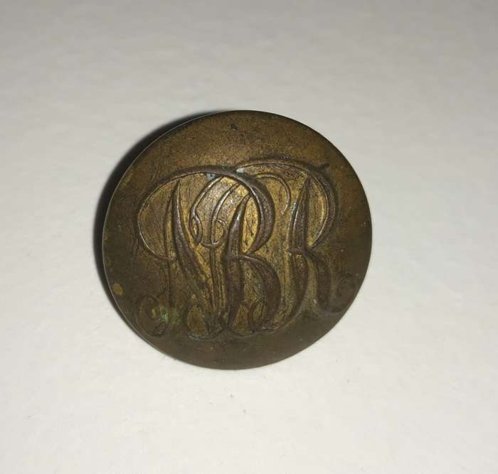 Antique 1890-1920 North British Railway (Scotland) Button