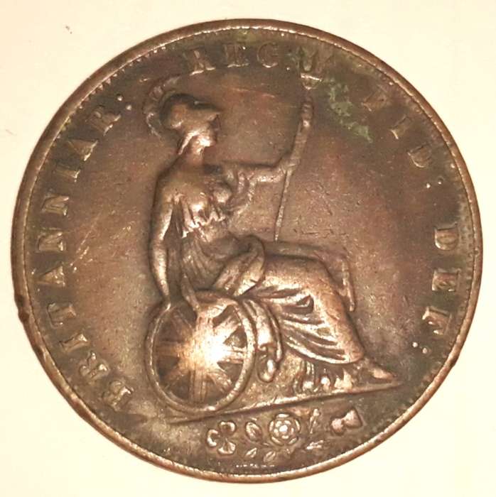 1846 British Half Penny