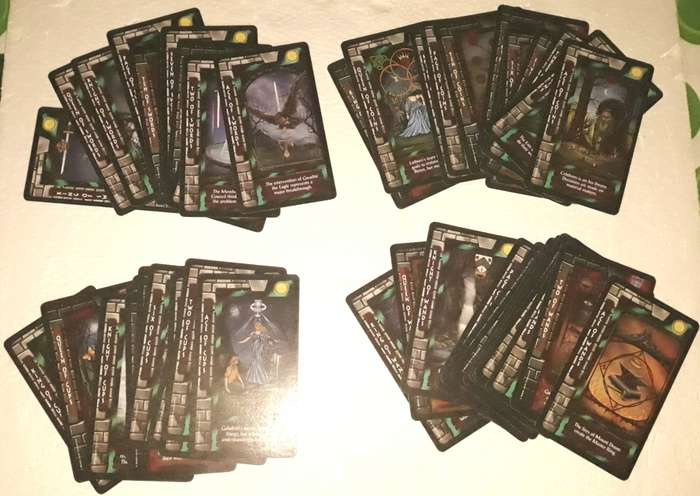 Vintage 1996 Lord of the Rings Tarot Deck and Card Game