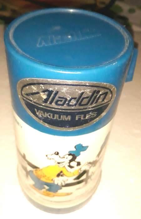 Vintage 1970-80s Aladdin Walt Disney Children`s Flask
